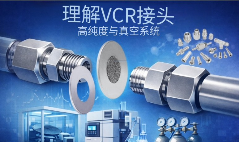 什么是VCR接頭？VCR墊片與密封圈完整